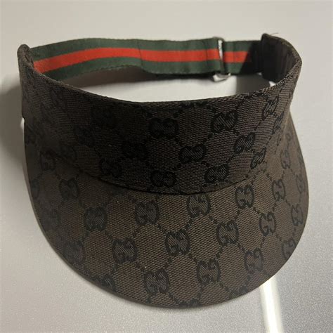 gucci visor hat|gucci visor football.